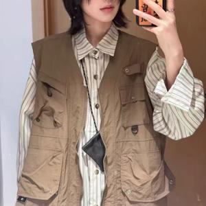 멀티포켓 기능성 조끼  캠핑 등산 낚시 배달 작업 조끼