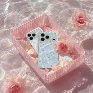 어프어프 소프트로즈 하드 케이스-2Colors 국내디자인 전용 케이스 갤럭시 s25 아이폰 17 16 Z플립7