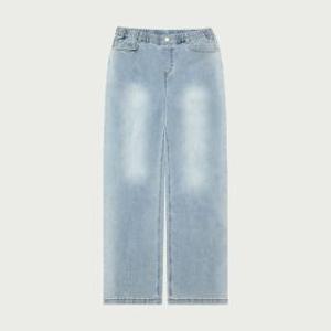 (행텐주니어)행텐틴즈 여아 풀밴딩 백포켓 세미와이드 데님팬츠 261 14520 155 401 10 _P390560610