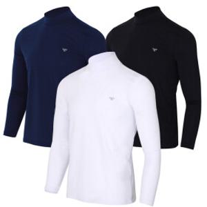 여름 쿨티 긴팔 반목티 냉감 쿨 골프 이너웨어 쿨링 기능성 시원한 베이스레이어 냉장고 얇은 상의 작업복