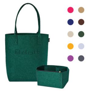 비두잇 여성 부직포 숄더백 노트북 아이패드 수납 가방 직장인 데일리백 비바치에 노마드백