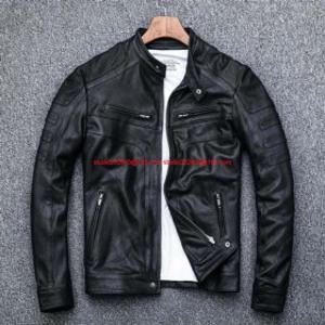 천연 양가죽 남자 가죽자켓 라이더 바이크 가을 봄 점퍼 빅사이즈