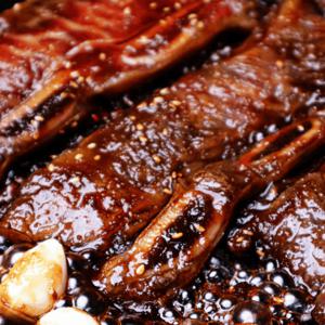 (갈비맛집1995) 양념LA갈비 500g  캠핑요리 완변반찬 소갈비 양념구이