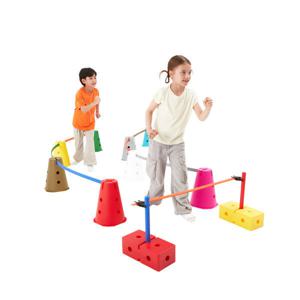 아이소파 커브길 허들 통과놀이 IG-P040 유아 체육대회 릴레이 허들 장애물 체육 교구