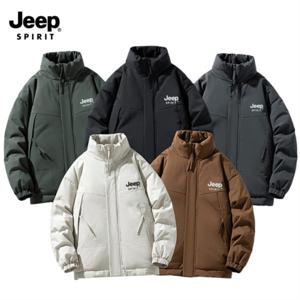 지프 JEEP SPIRIT 스탠드업 카라 하이넥 패딩 점퍼 JP8008