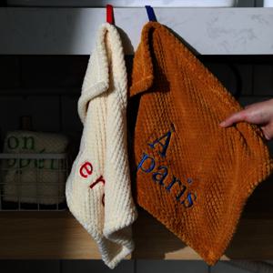 벨라빈 프렌치 와플 핸드 타월 고리수건 인테리어 북유럽 감성 고리형