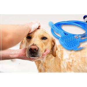 J2K 2in1 멀티 애견샤워기 샤워호스 헤드 애견 브러쉬 목욕 반려동물