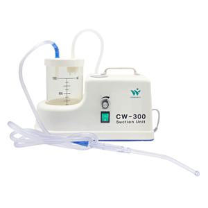 장우 의료용 흡인기 CW-300 석션기 + 메디벨 PVC 석션튜브 +  양카 석션팁 세트