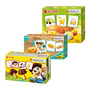 오리온 만우절 한정판 이모지 에디션 3종 세트 (참붕어빵232g+카스타드276g+초코송이50g)