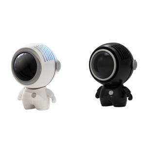 1+1미니 우주인 휴대용 목걸이선풍기 창의선풍기