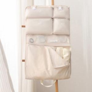 접이식 여행용 파우치 가방 방수 일체형 수납 포켓 여행가방 여행용캐리어 천캐리어