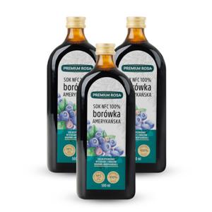 프리미엄로사 블루베리 원액 즙 100% 3병