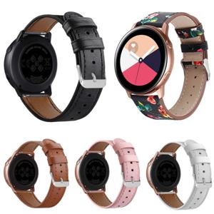갤럭시워치7 6 5 4 3 액티브2 기어S3 가죽밴드 스트랩 20mm 22mm용 샤오미 화웨이 워치 호환가능 시계줄