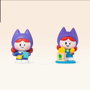 놀면서 배우는 한글+영어 이중언어 정복 아띠 세트 (또박또박 채티 + 한글 장보기 채티)