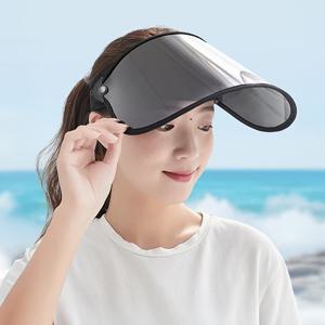 99% 자외선차단 썬캡 여성여름모자 챙넓은 얼굴 햇빛가리개 OHT-SC4