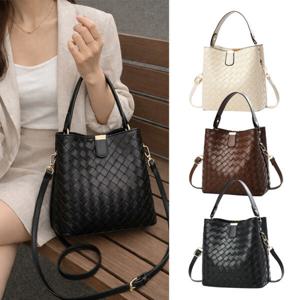 여성 위빙 크로스백 데일리 가방