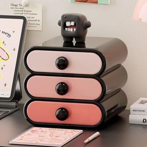 책상 정리함 문구 화장품 서랍식 다용도 수납함