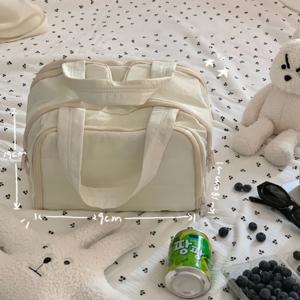 대용량 여행 파우치 핸디백 세면도구 정리 메이크업 화장품 수납가방