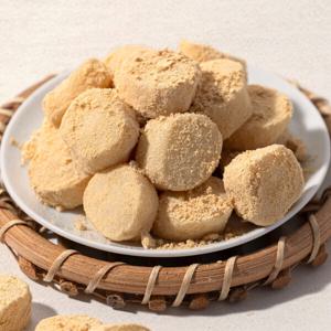 국내산 찹쌀로 만든 구슬 인절미 160gX4팩 (3개 구매 시 1팩 추가 증정)