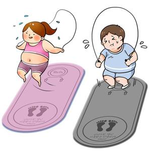 빼다 실내 줄없는 줄넘기 방음방진 TPE 요가 운동 매트