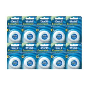 오랄비 왁스 치실 민트향 10개