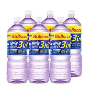 레인OK 3in1 에탄올 코팅워셔액 1.8L 6개입 친환경 사계절용
