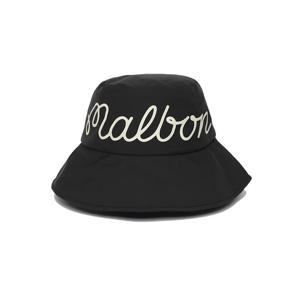 [말본 공식] 말본골프 말본 스크립트 방수 버킷햇 BLACK