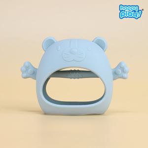 해피플레이 라이온 치발기 블루 국민 아기 신생아 실리콘 손목