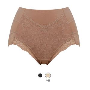 와코루 면 모달 배덮는기장 레이스 여성팬티 WPT3743