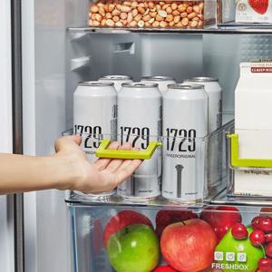 키밍 다용도 투명 수납함 서랍식 냉장고 정리함 수납박스 정리함 다용도 수납함 리빙박스 트레이 틈새 수납