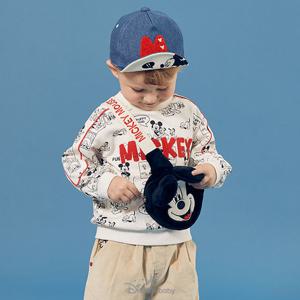 [디즈니베이비]미키마우스퍼피카툰맨투맨/79S521003-GR