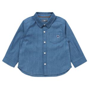 [블루독베이비8] FW25(BL)블루독 데님 셔츠 HJ (45A1932001) (BLUEDOG BABY 유아 출산 백일 선물 도트 강아