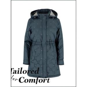 PAT 세이브존03 자수퀼팅롱패딩점퍼-다크베이지,다크그린 1J81331