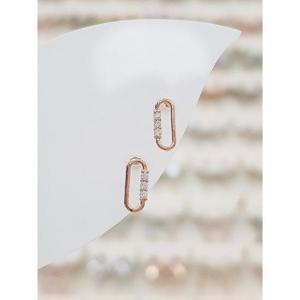 볼라레 세이브존01 14k 센스라인 큐빅 귀걸이 GE552