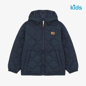 노스페이스키즈 점퍼 NJ3NR55U 네이비 마일로 히트 후디 경량패딩