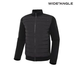 [와이드앵글]   WMW23K15Z1  CO 프라임 하이브리드 풀집업 스웨터 M (Black)