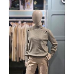 클리지 세이브존03 클리지 금단추배색 반목니트 ACO9WKP26GA