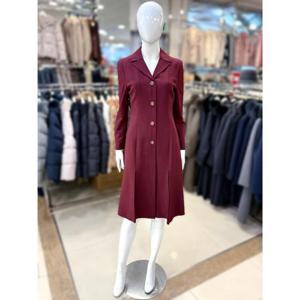 조이너스 세이브존01 카라넥 플리츠 배색 정장 원피스 JADW9WOP110