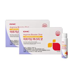[지앤씨][GNC]아르기닌 부스터 샷(30mL X 14병)X 2개