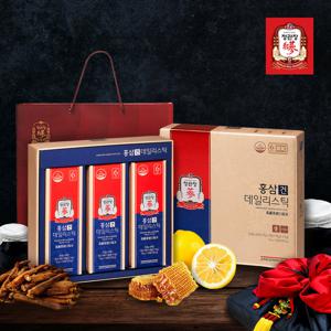 [정관장] 홍삼건 데일리스틱 15g x 30포 선물세트 + 쇼핑백