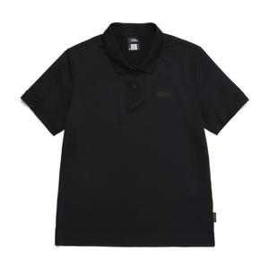 내셔널지오그래픽 N252WPL210 여성 웰라카 냉감 베이직핏 피케 카라티 CARBON BLACK