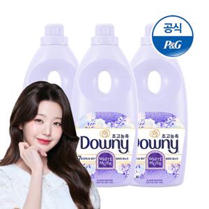 다우니 초고농축 섬유유연제 향수컬렉션 화이트머스크 1Lx3개