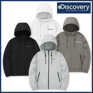 [백화점]디스커버리 24FW 가을 이월/할인 여성 세미오버핏 면터치 니트에센셜트레이닝후드집업자켓 DWTR28044