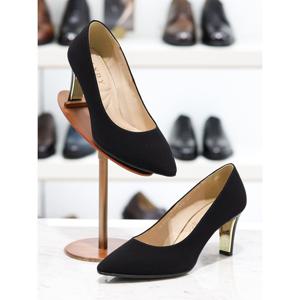 [탠디] 여성정장구두 719078 W083 블랙 7cm