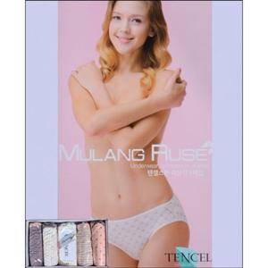 (동화)물랑루즈 노마드 여삼각 데일리 요일팬티 5매입