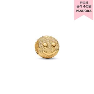 [판도라(주얼리)][백화점 보증서 제공] 텍스쳐드 해피 페이스 미니 참 764526C00