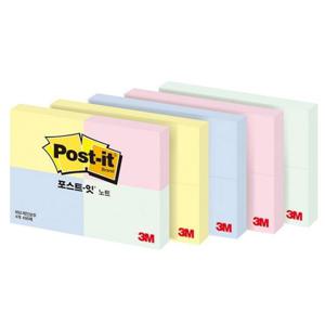 포스트-잇 노트 653-4 M(애플민트) 3M)