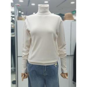 밀스튜디오 세이브존04 소매단추포인트 레이온혼방 목폴라니트 LPAKTA110