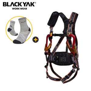 블랙야크 전체식 안전벨트 더블 YB-A202 추락방지 안전대 산업용