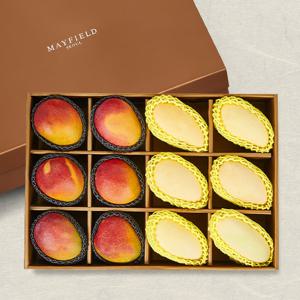 [메이필드호텔]골든후르츠 망고 혼합세트 A(골드+애플)12입/4.8kg